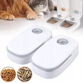    AUTOMATISCHER KATZENFUTTERHUNDEFUTTERMASCHINE MIT 48-STUNDEN-TIMER