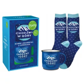  Tasse und Socken für Bergliebhaber als Geschenk