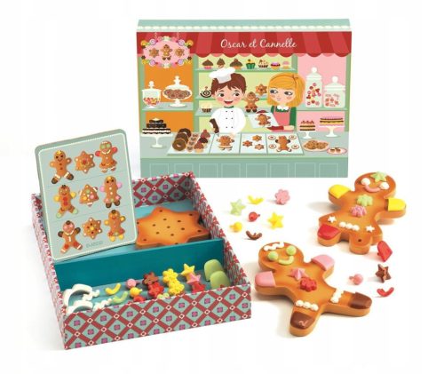  Keksdekorationsspielzeug mit Rezepten Djeco DJ06516 68 Elemente