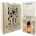  Weinbox-Set, 2 Gläser, Geschenk, Geburtstag, 40. Jahrestag