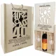  Weinbox-Set, 2 Gläser, Geschenk, Geburtstag, 40. Jahrestag