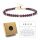  Damenarmband mit GRANIT-Natursteinen + Box