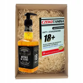    Set Flüssigkeit zum 18. Geburtstag in Form von Whiskey + Schokolade