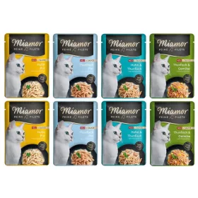    Miamor feine Filets 100g Thunfisch mit Gemüse in Sauce. Getreidefrei