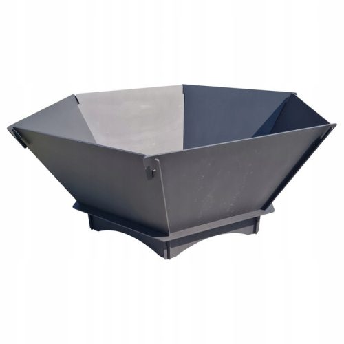  Großer Gartenkamin, Durchmesser 75cm, 3mm Stahl.