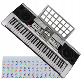  Meike Keyboard Orgel Keyboard Notenständer GROSSE TASTEN