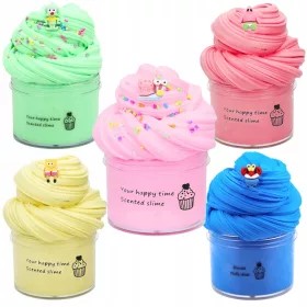  o-Fluffy Floam Slime Stress Relief Sludge Spielzeug