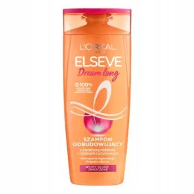    L'Oreal Paris Elseve Dream Long Aufbaushampoo für langes und strapaziertes Haar mit Vitaminen und Rizinusöl 400 ml