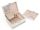  BOX-KASTEN-SCHMUCK-ORGANISATOR-BOX MIT 2 STUFEN, SPIEGELTEILER