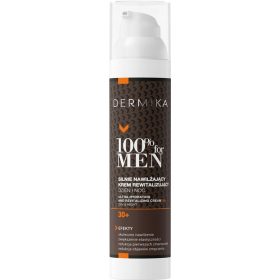    DERMIKA 100 % FÜR MÄNNER FEUCHTIGKEITSSPENDENDE GESICHTSCREME 30+ 100 ML FÜR MÄNNER
