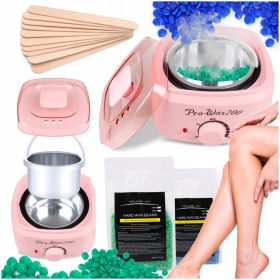  Enthaarungsset Hartwachserhitzer 1000 g + 100 Stäbchen