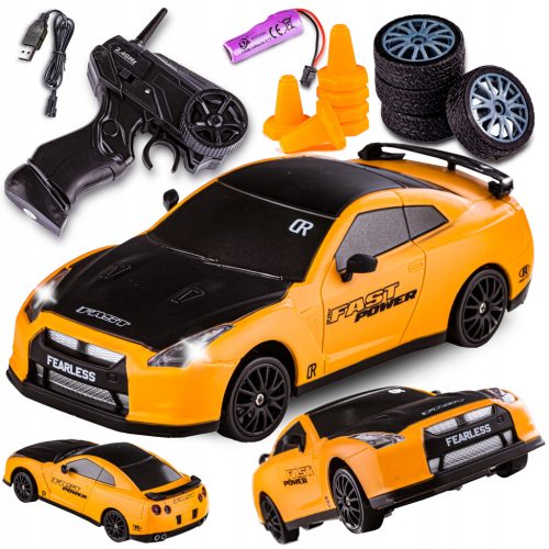  Auto DRIFT Auto NISSAN GTR 4x4 2,4 GHz 1:24