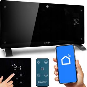  Maltec 2000 W Konvektorheizung, schwarz