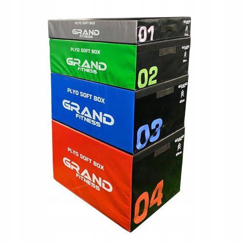  Plyometrische Boxen 4er-Set. GRANDEE