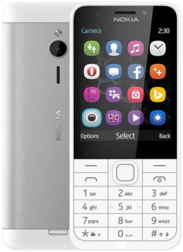  Nokia 230 Mobiltelefon 8 MB / 16 MB 2G weiß