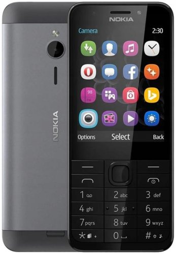  Nokia 230 Mobiltelefon 8 MB / 16 MB 3G schwarz