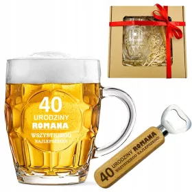    Maultier + Bieröffner mit Gravur, Geschenk für Papa zum 18.-99. Geburtstag