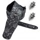  P&P 0864 grauer Gitarrengurt