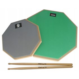    2x TRAININGS-TROMMELPAD 8" + 12" + SET MOBOOG STICKS
