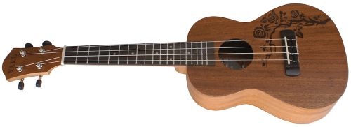  MIX36 KONZERT-UKULELE + SET MIT 10 ZUBEHÖRTEILEN
