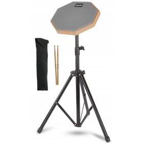    TROMMEL-ÜBUNGSPAD (GRAU) ASANASI + STÄNDER, SCHLACHTEN UND ABDECKUNG