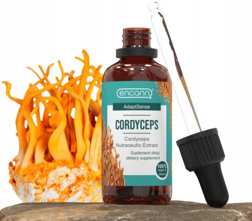 Encann® AdaptSense Cordyceps Militaris Extrakt 50 ml - Natürlich & Adaptogen