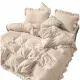 Luxuriöse Bettwäsche mit Rüschen 200x220 cm - Elegant & Komfortabel