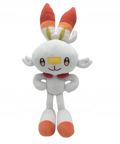  Pokemon Go Scorbunny Maskottchen Weißes Kaninchen Plüsch Pikachu Spielzeug Geschenk