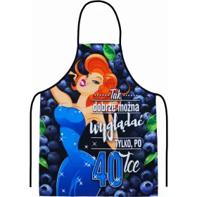    Geschenk zum 40. Geburtstag für ihre Freundin, lustiges Schürzen-Outfit