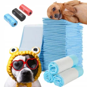  SAUGFÄHIGE HYGIENEPADS EINWEG-WICKELMATTEN 90x60 50 ST