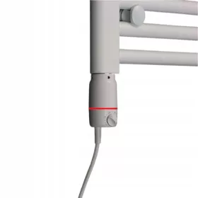  Elektrischer weißer Badezimmerheizkörper, 1200 W