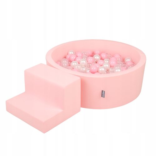  KiddyMoon Schaumstoff-Spielplatz rosa 200 Bälle PPZP-OK30D-122