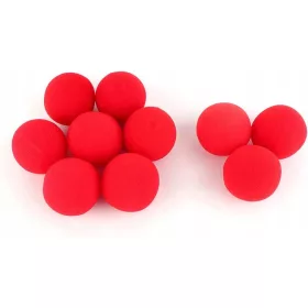  Pssopp 10 Stück rote Schwämme, weiche Kugeln