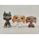  LPS Littlest Pet Shop Katzen & Hunde 3tlg