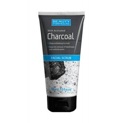  Beauty Formulas Charcoal 150 ml Gesichts- und Halspeeling
