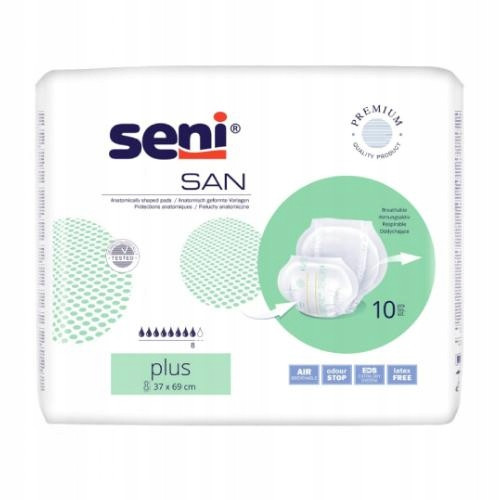  Anatomische Windeln Seni San Plus 10 Stk.
