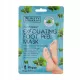  Peeling-Fußmaske mit Pfefferminze, 1 Paar Socken