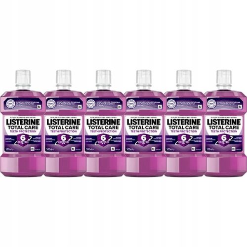  Listerine Total Care Mundspülungen 500 ml x 6 Stück