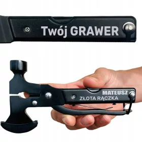    MULTITOOL 17in1 MIT GRAVUR Geschenk für den Ehemann eines Mannes für 18-99 Geburtstage und Feiertage