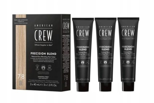  Blondes Haar von American Crew färbt 7–8 Blond