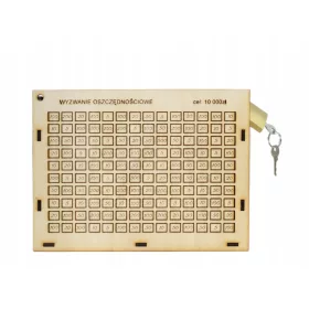    Grafischer Sparschwein-Challenge-Tracker, Spargeschenk, Gravurgeschenk