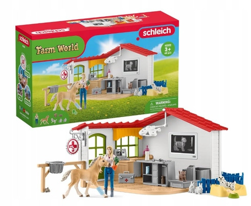  SCHLEICH 42502 27in1 KLINIK TIERARZTKLINIK
