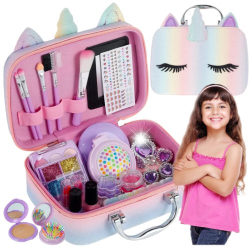 Make-up-Kosmetikbox für Kinder, Make-up-Set-Tasche