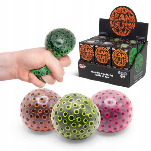  NEON BEANS SQUISH BALL Anti-Stress-Ball