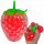  Gniotek Anti-Stress-Erdbeere 9cm Erdbeere