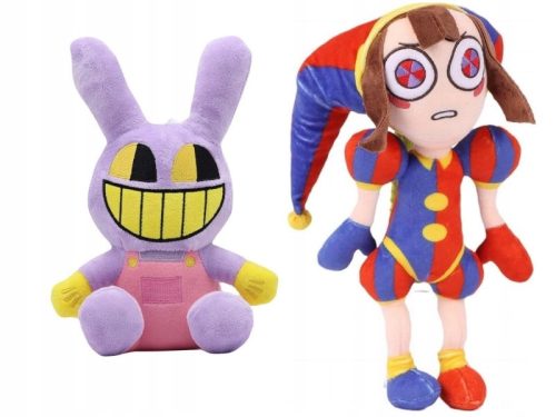 JAX + POMNI 2x Maskottchen THE AMAZING DIGITAL CIRCUS DIGITAL CIRCUS 2er-Set