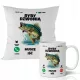  GESCHENKTASSE + KISSEN – Fish Are Calling – FÜR ANGLER – I Gotta Go
