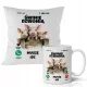 GESCHENKTASSE + KISSEN – Pigs Are Calling – FÜR DEN BAUERN – I Gotta Go