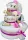  Originelle Geburtstagsgeschenk-Torte mit SUPER-Tüchern, Seifenrosen, gewidmet