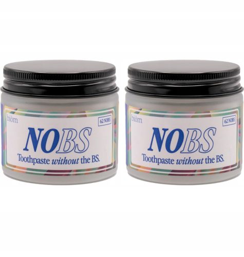  NOBS Zahnpastatabletten.Nano-Hydroxylapatit, remineralisiert mit NHA